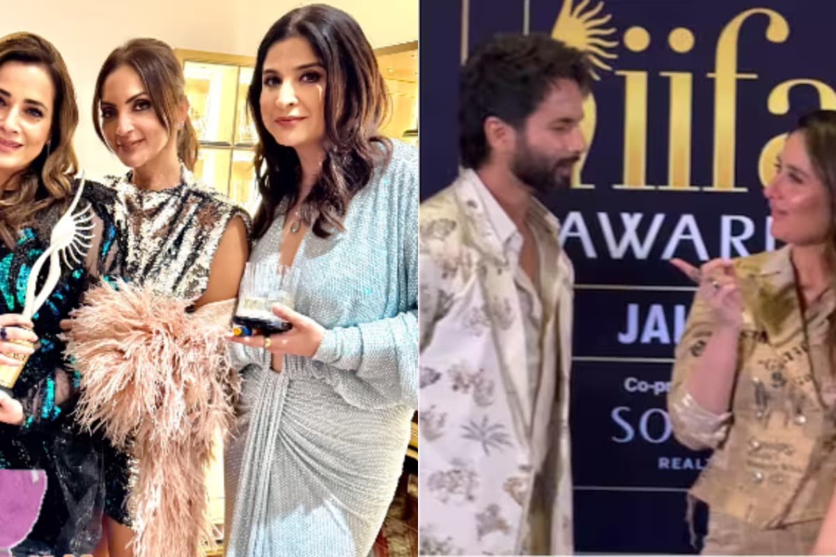 Maheep Kapoor, Neelam Kothari, Seema Sajdeh REACT To Kareena Kapoor-Shahid Kapoors Reunion At IIFA | Watch