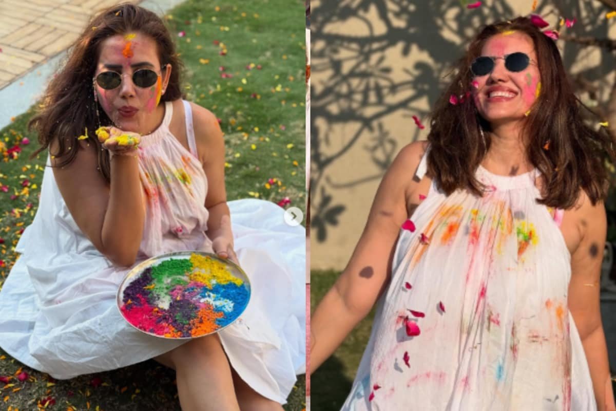 Watch: Sonnalli Seygall Celebrates First Holi With Daughter Shukar