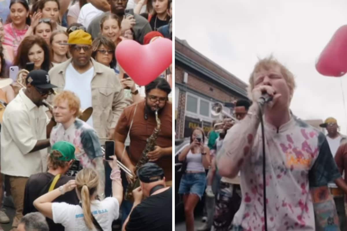 Watch: Ed Sheeran Gives Impromptu Performance On His New Song In New Orleans
