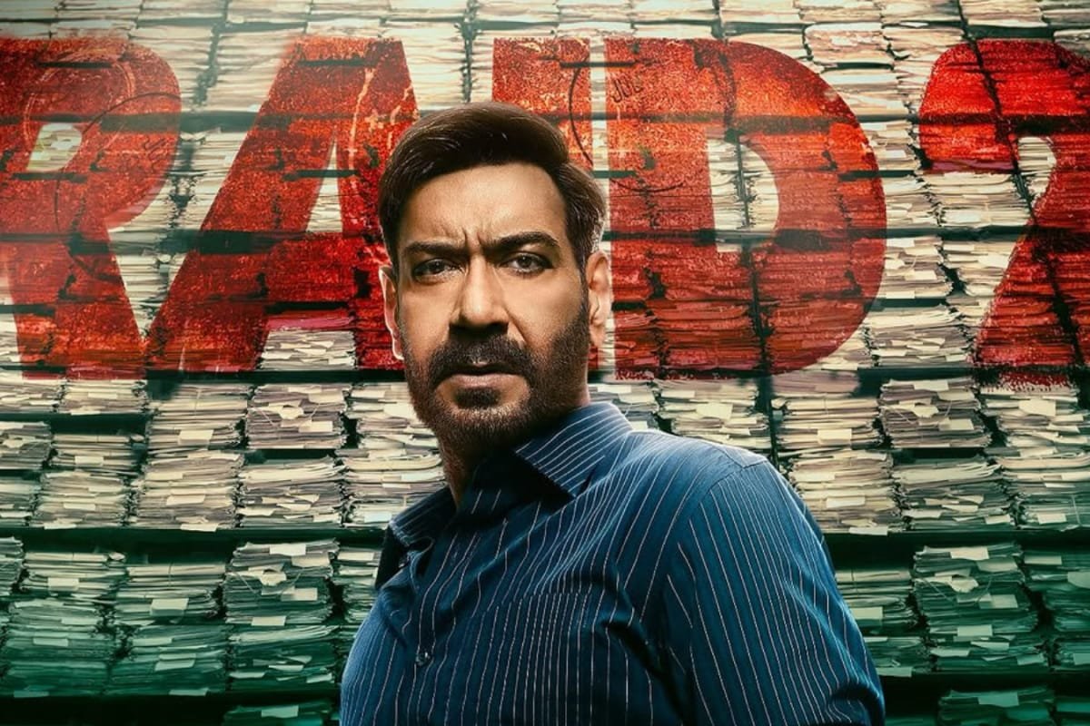 Ajay Devgn Lets His Intense Gaze Do The Talking In New Poster From Raid 2, Fans Say Amay Patnaik Is Back