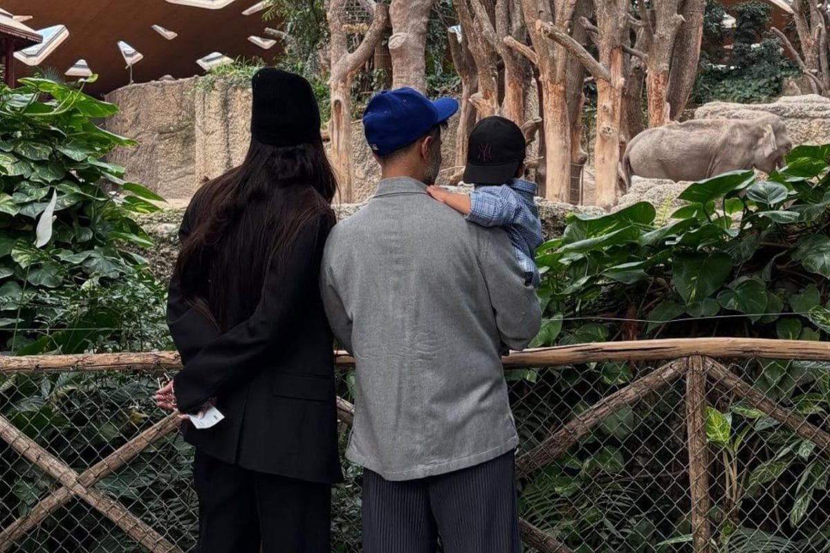 Sonam Kapoor Shares Pictures With Husband Anand, Son Vayu From Zurich Zoo