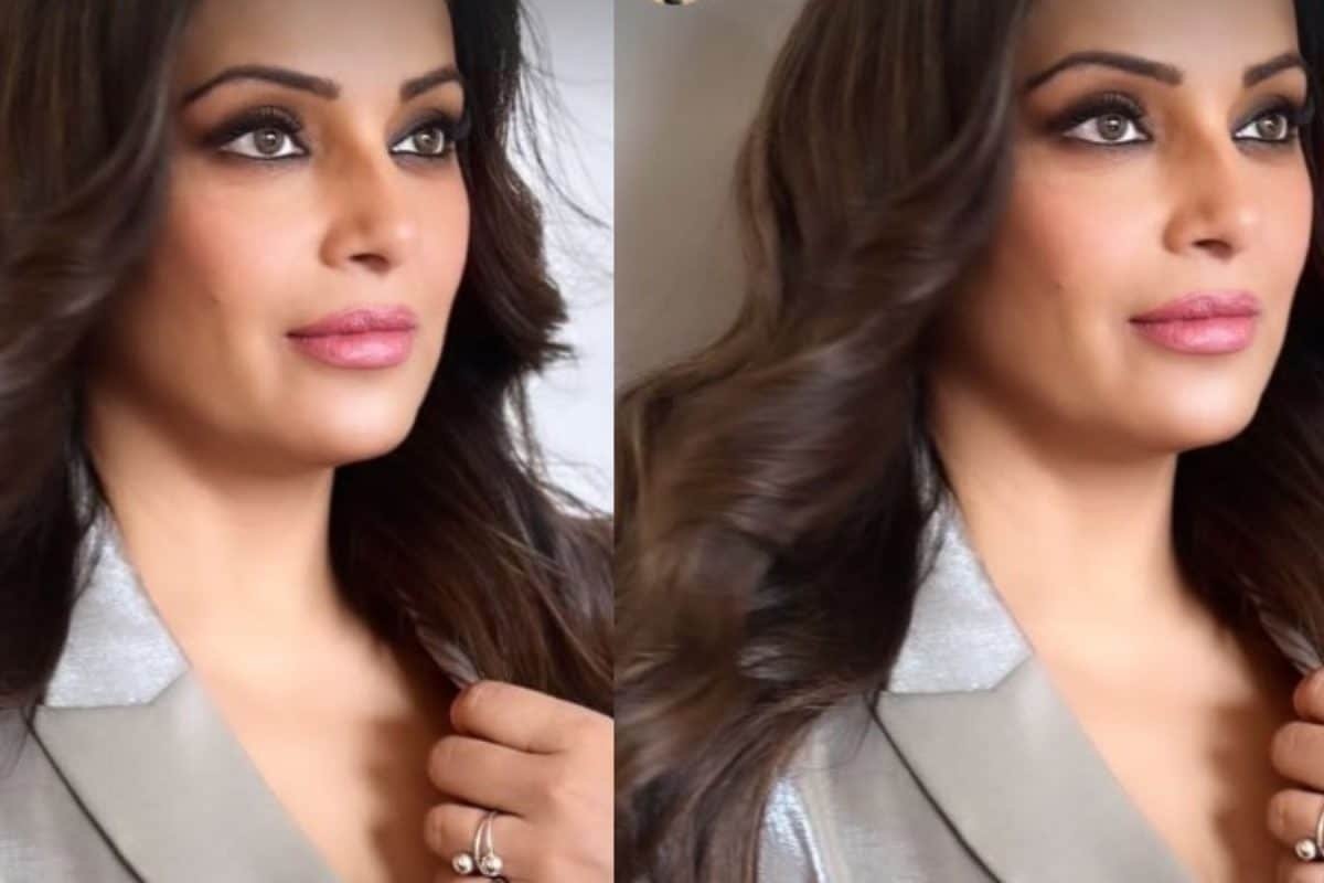 Bipasha Basu Shows Confidence Is Her Best Accessory In Silver Blazer Look