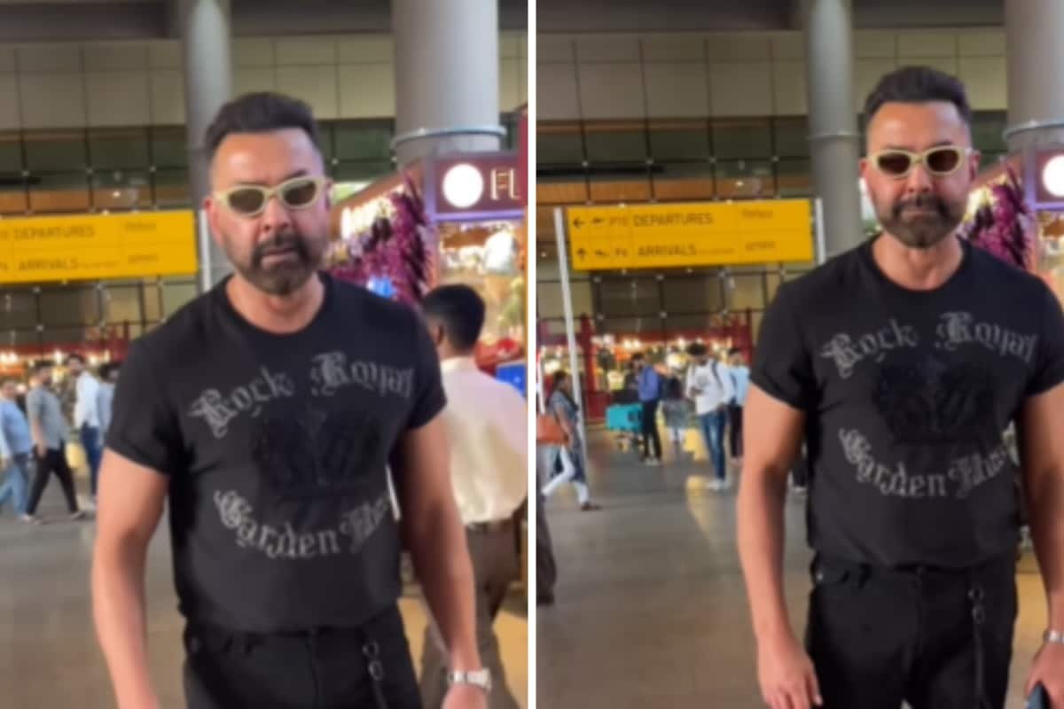 Bobby Deol Brings Swag In All-Black Look At Mumbai Airport, Don’t Miss His Funky Sunglasses