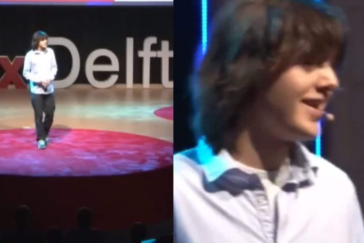 This Dutch Man Built A Robot At 18 That Eats Trash To Save Oceans