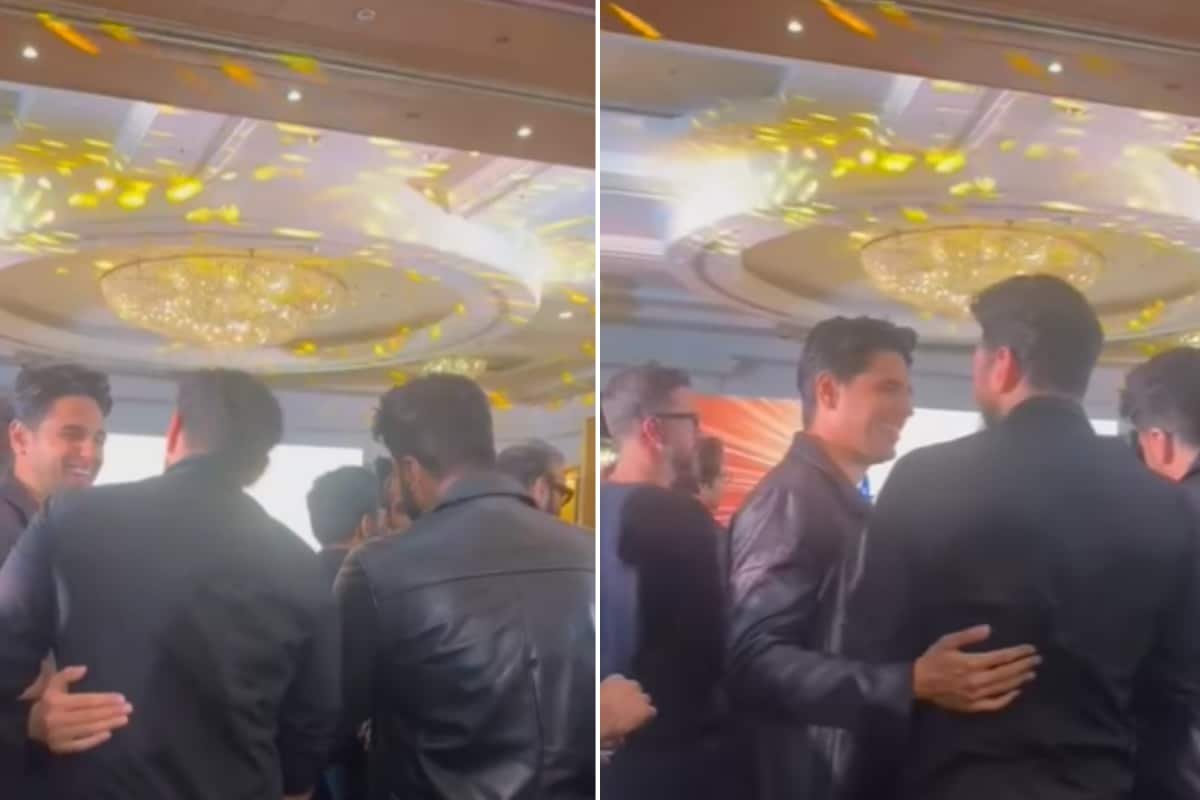 Sidharth Malhotra And Aditya Roy Kapur’s Rare Banter Moment Caught On Camera
