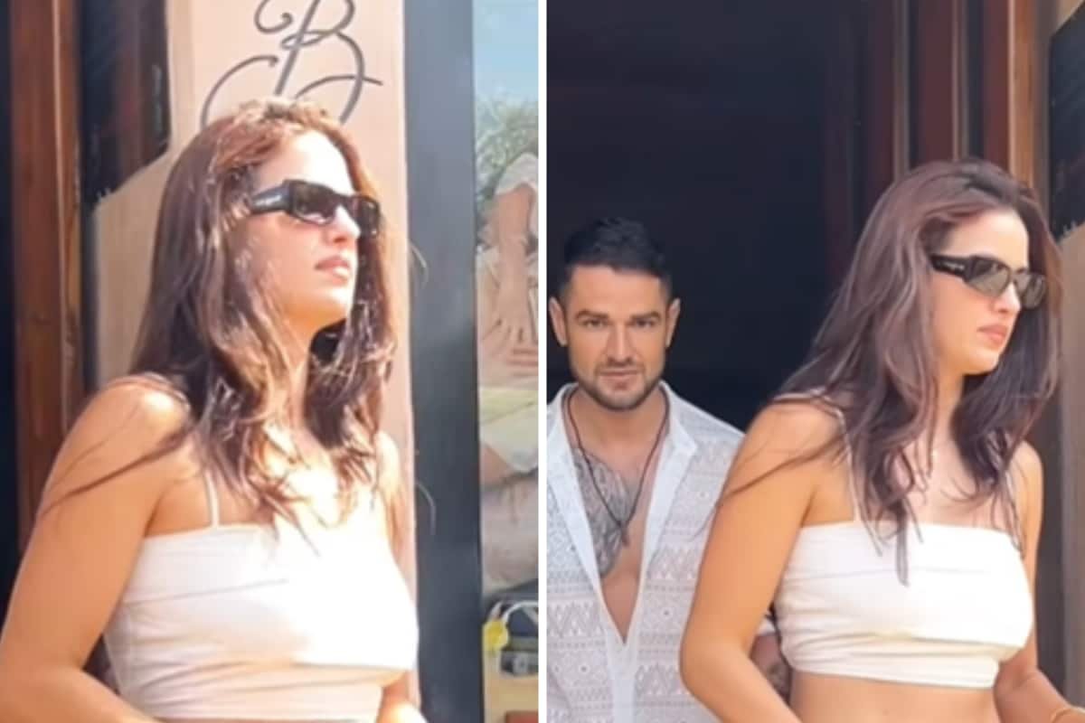 Natasa Stankovic Steps Out With Aleksandar Alex, Duo Spotted In Coordinated White Outfits