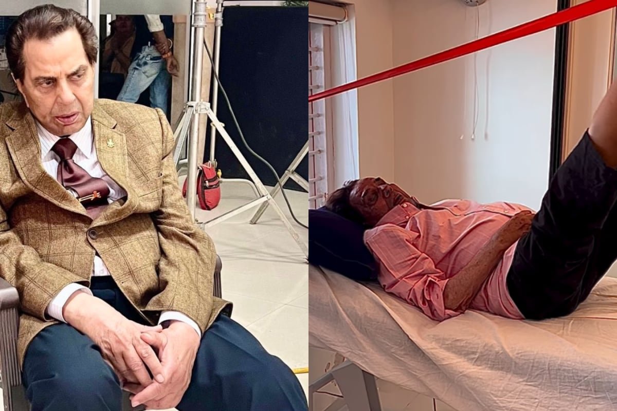 Dharmendra Says Hes Working Hard To Be Fit At 89; Bobby Deol, Esha Deol React | Watch