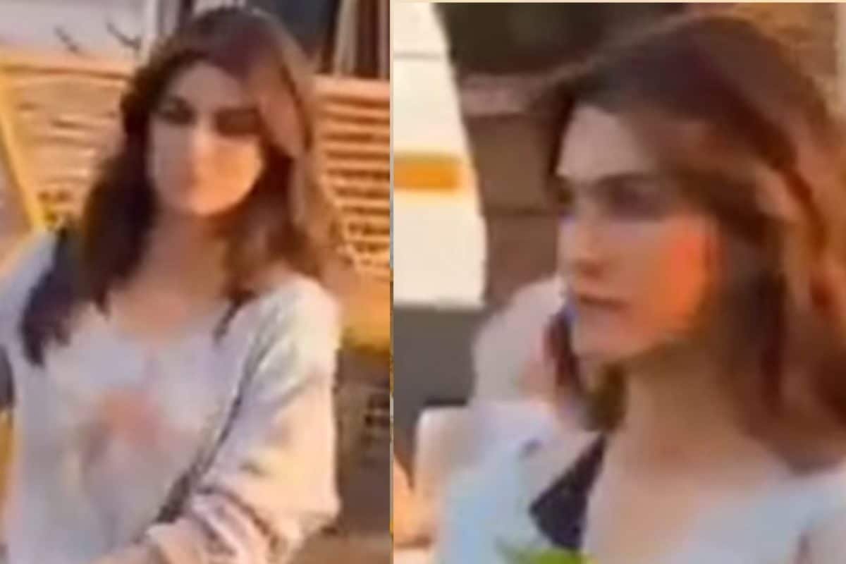 Kriti Sanon Shoots For Tere Ishq Mein In Delhi, Video From Sets Goes Viral