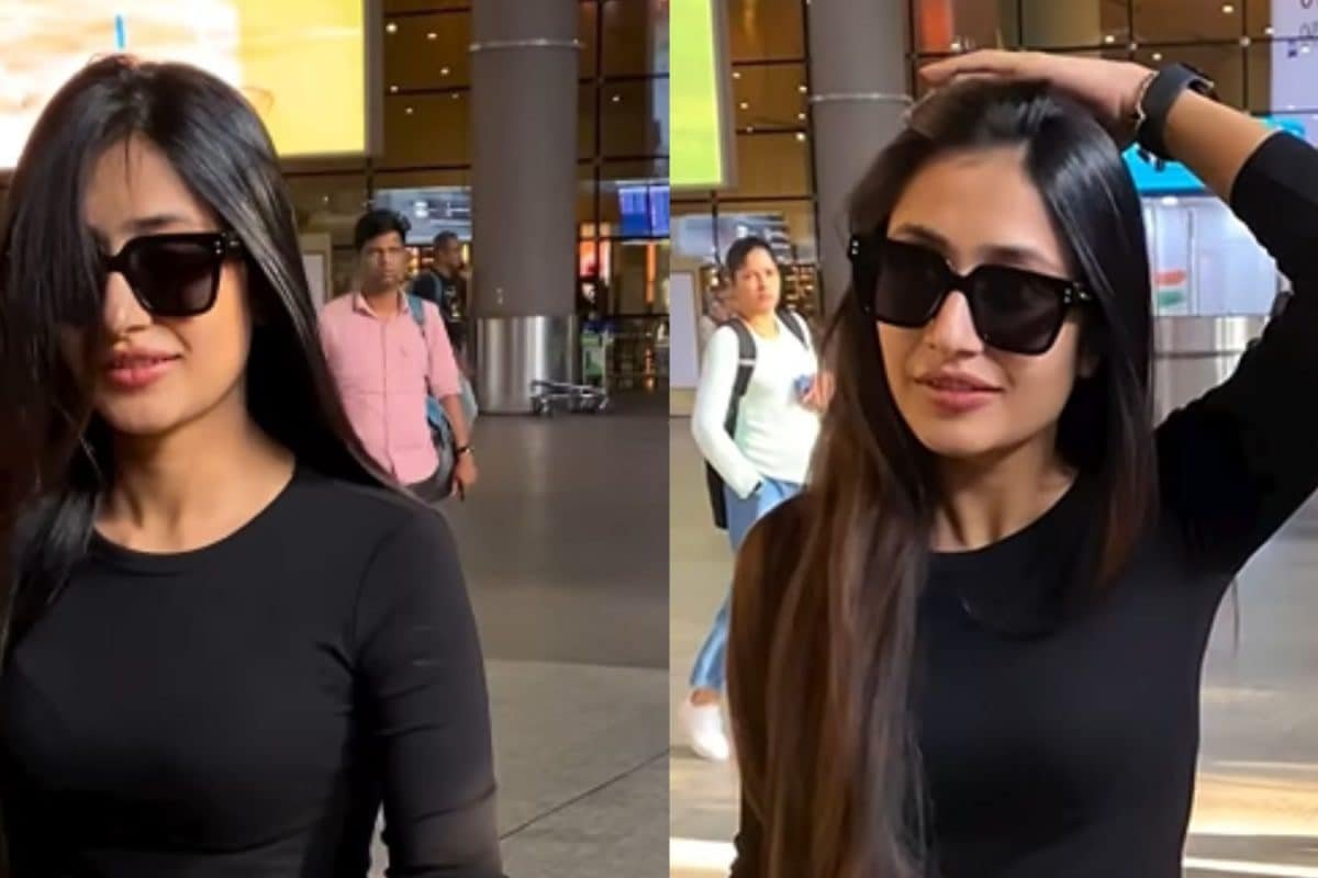 Dhanashree Verma Sweet Interaction With Paparazzi At Airport Has Our Heart