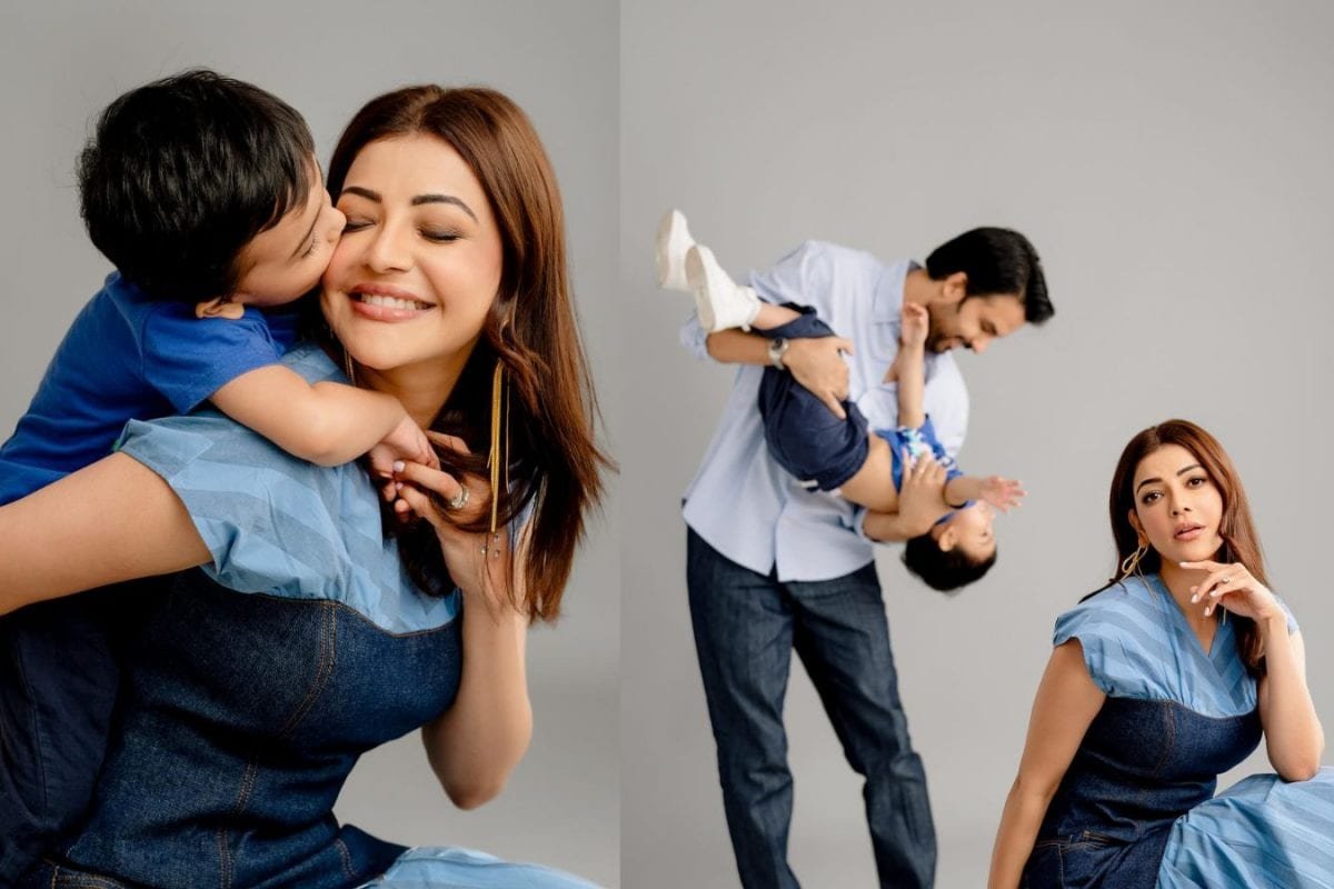 Kajal Agarwal’s Birthday Wish For Son Neil: ‘Love You To The Moon (And Snacks) And Back’