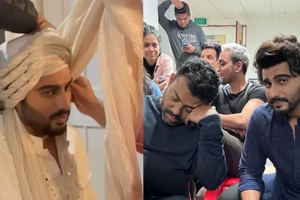 Arjun Kapoor Drops BTS Glimpses From Mere Husband Ki Biwi Sets: ‘Har Picture Mein Shaadi Kara Dete Hain’