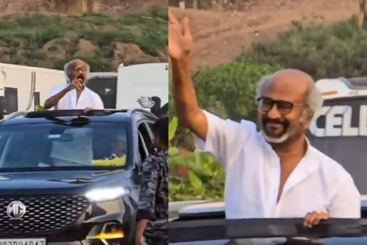 Watch: Fans Go Wild As Rajinikanth Greets Them Amid Jailer 2 Shoot In Kerala