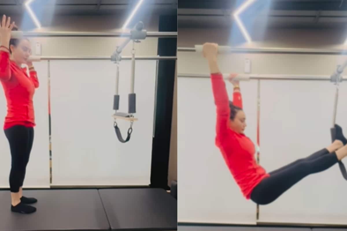 Nothing Here, Just Preity Zinta Redefining Fitness Goals With Hanging Back Extension Workout