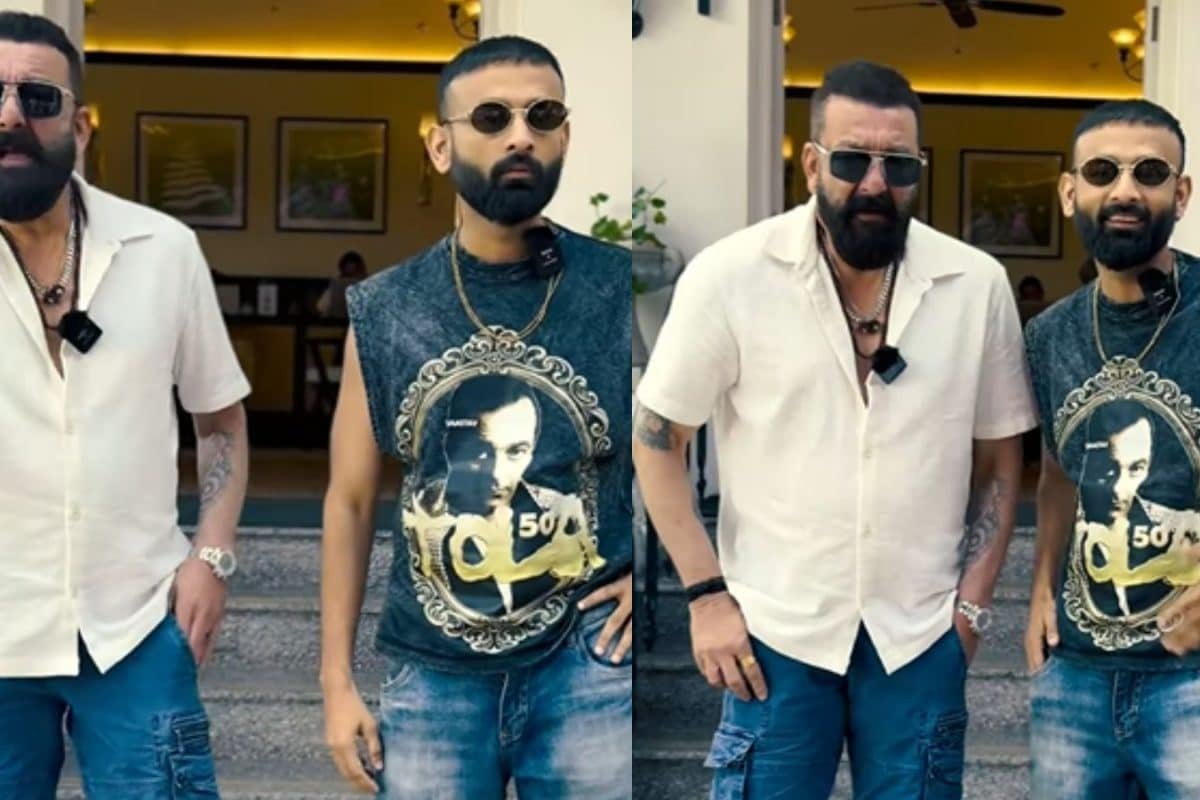 Sanjay Dutt And Nick’s The Bhootnii Promotions Come With A Munna Bhai Reference