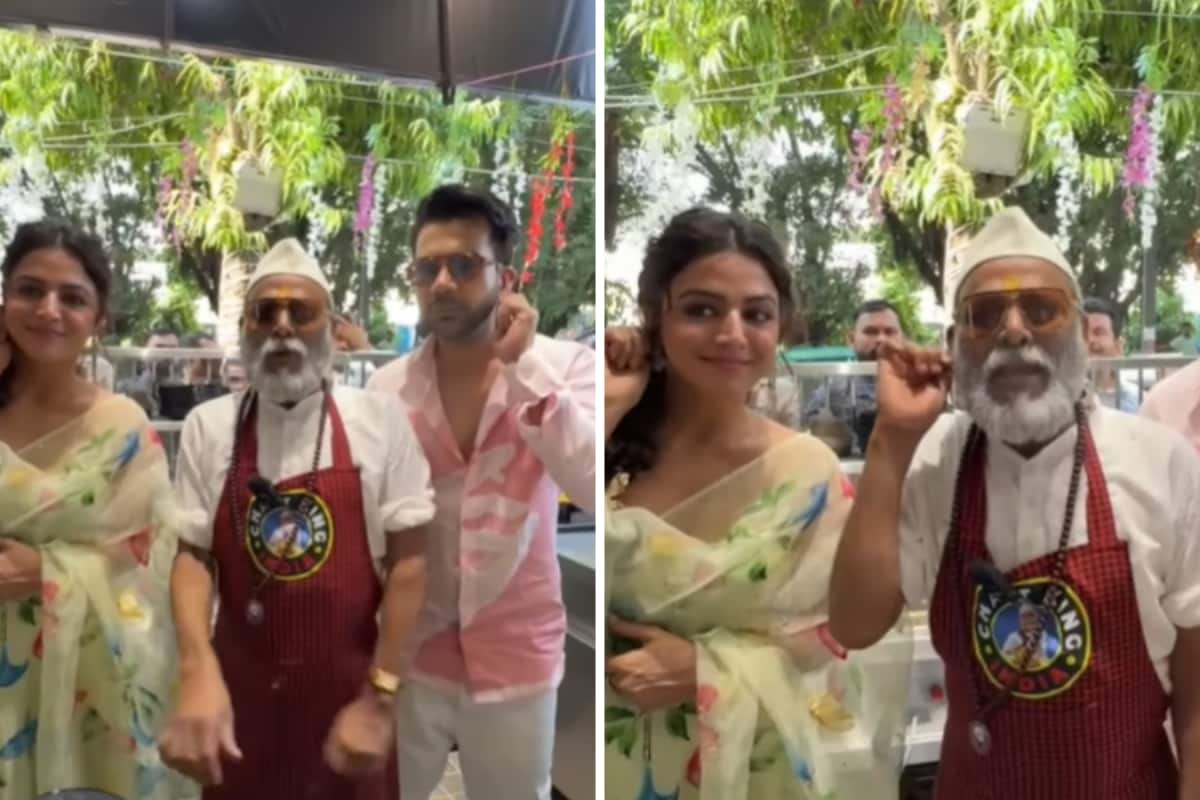 Rajkummar Rao Turns Into Personal Stylist For Bhool Chuk Maaf Co-Star Wamiqa Gabbi | Watch