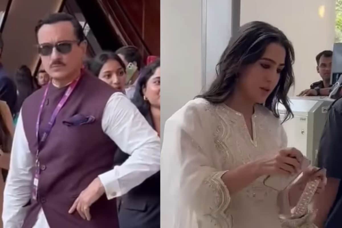 WAVES Summit 2025: Saif Ali, Sara Ali Khans Classy Presence Has Our Attention