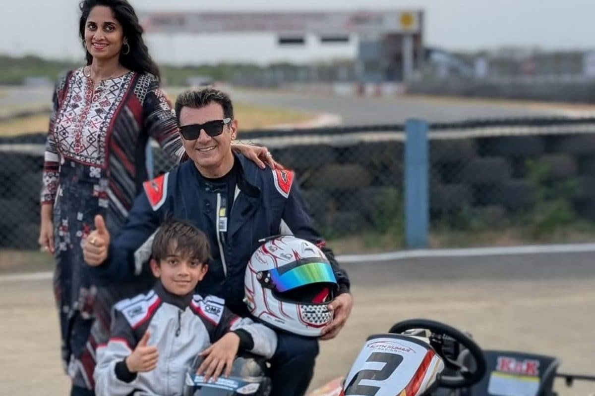 Ajith Kumar Enjoys Family Day At Go-Karting Track With Wife Shalini And Son Aadvik