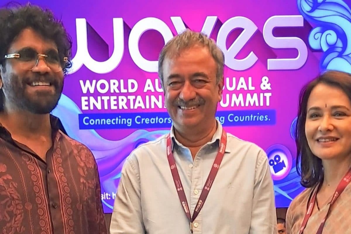 WAVES 2025: Nagarjuna, Amala Akkineni And Rajkumar Hirani In One Frame