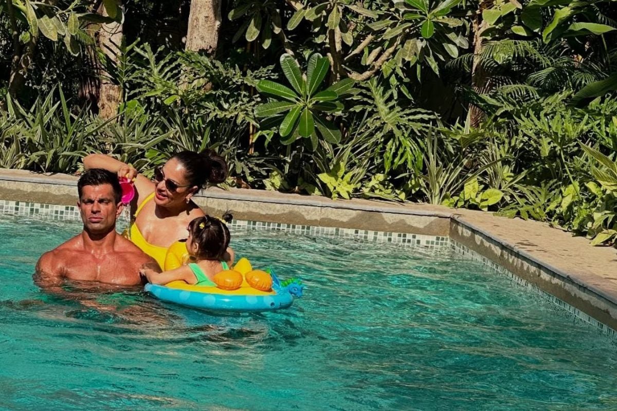 Inside Bipasha Basu’s Trip To Goa With Karan Singh Grover And Daughter Devi