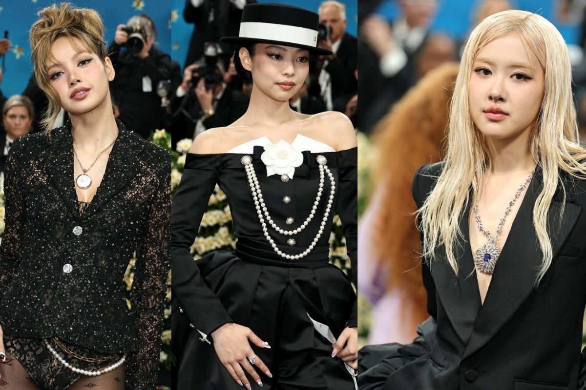 BLACKPINK’s Jennie, Rose And Debutant Lisa Add Glitter To Met Gala Red Carpet