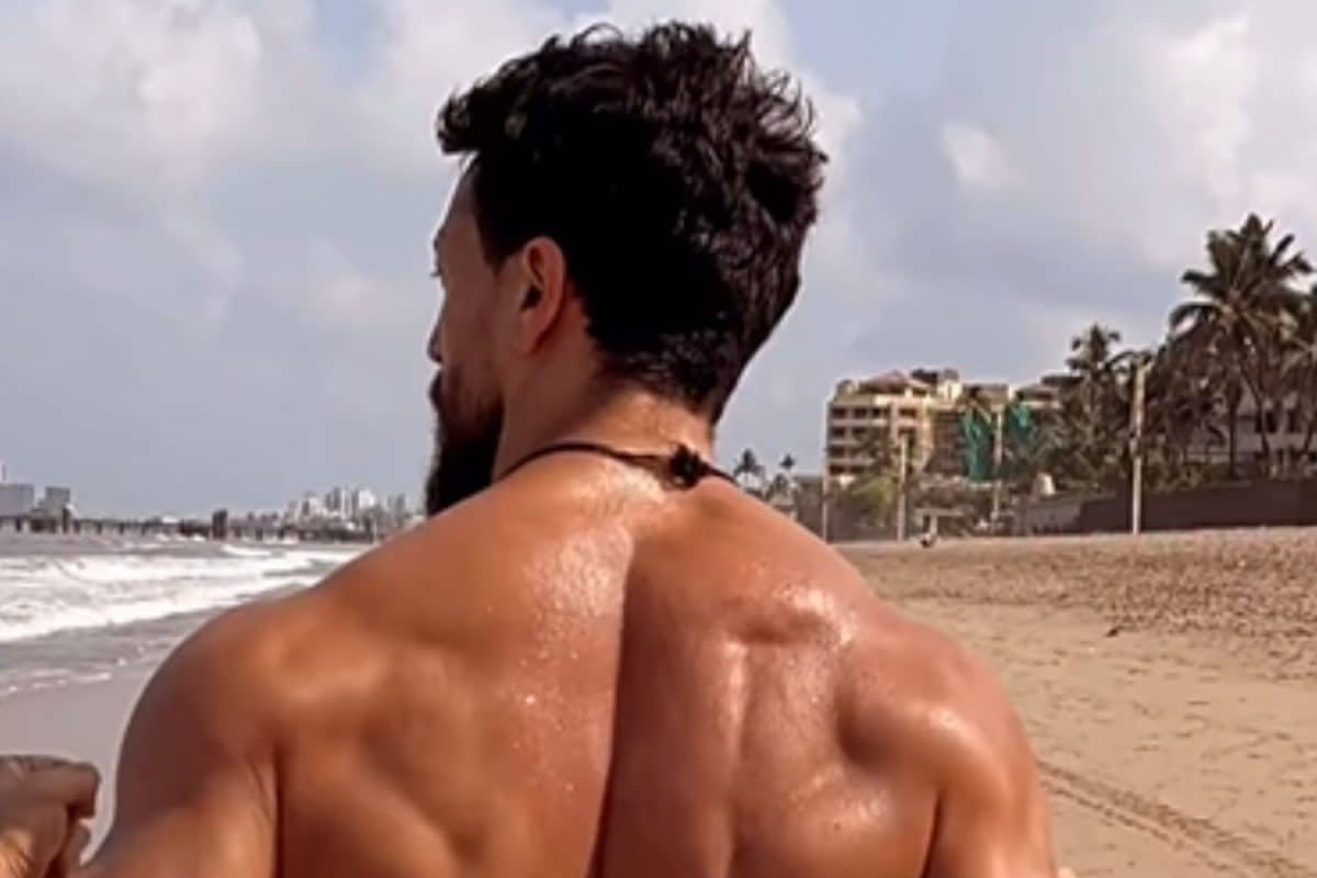 Tiger Shroff Flaunts His Toned Back In New Beach Video