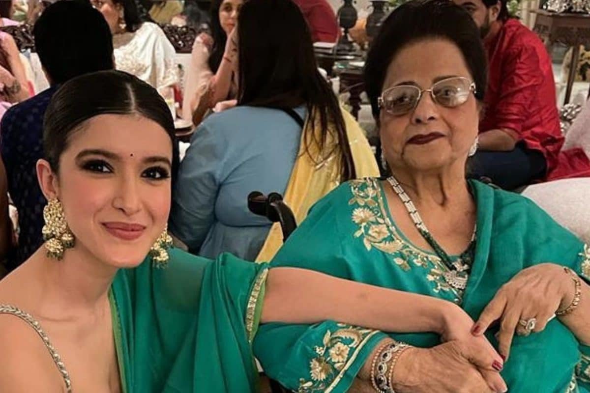 Shanaya Kapoor Remembers ‘Dadi’ Nirmal Kapoor With Emotional Post