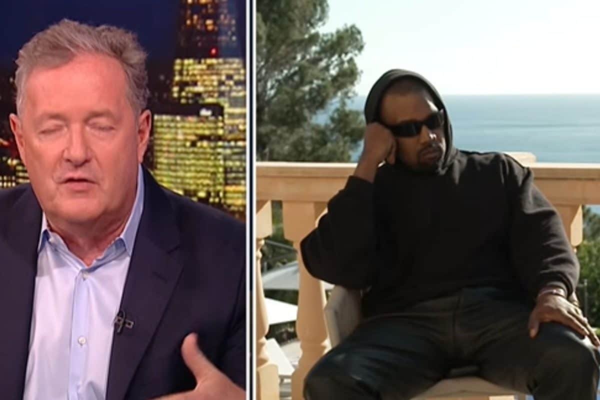 Piers Morgan Mocks Kanye West After He Abruptly Walks Out Of Interview