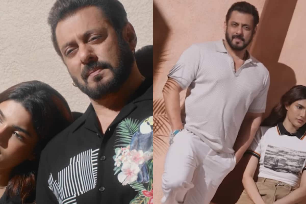 Salman Khan Is Quite The Dapper Mamu As He Shoots With Niece Alizeh | Watch