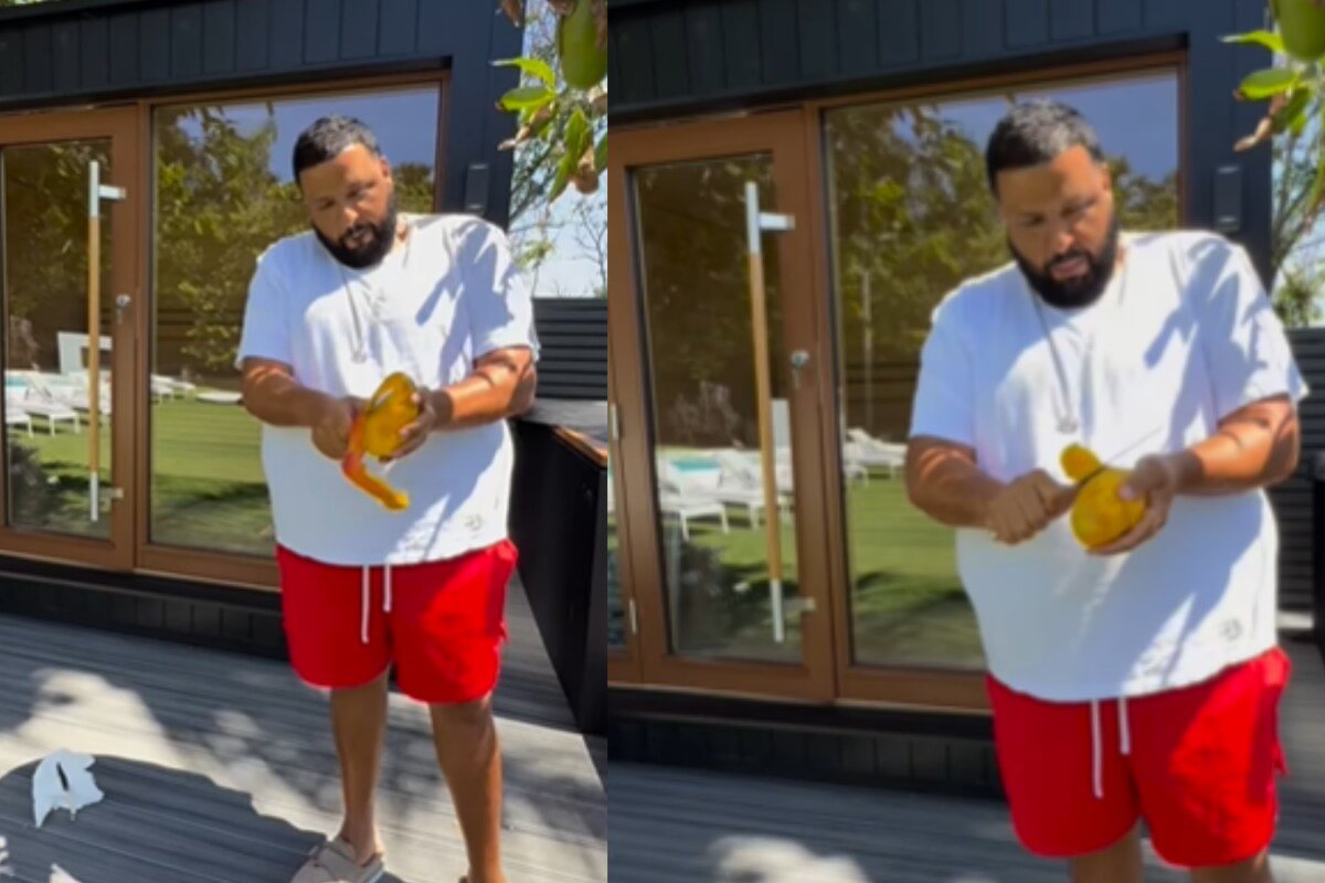 ‘Stop Butchering It’: Rihanna On DJ Khaleds Mango Eating Clip