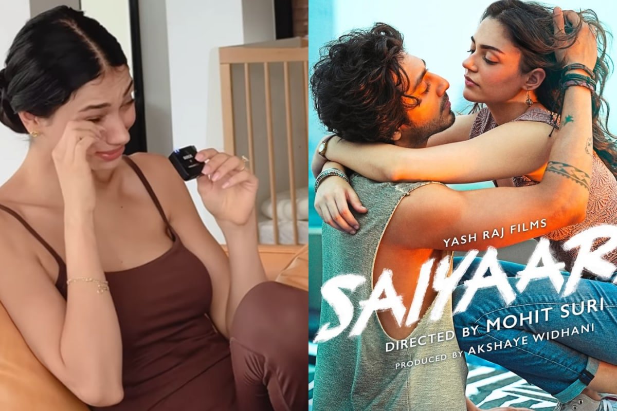 Alanna Panday Breaks Down Watching Baby Brother Ahaans Saiyaara Teaser | Video