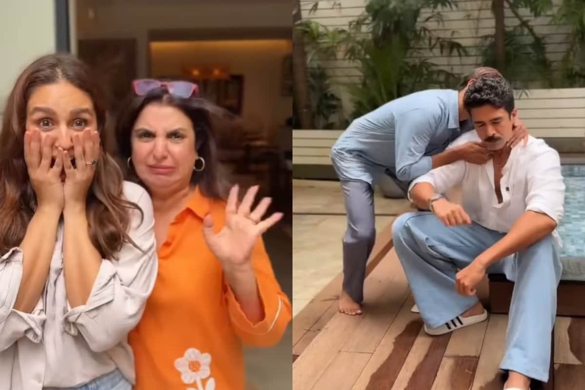 Kya Ho Gaya Tereko?: Farah Khan Schools Cook Dilip After He Kisses Saqib Saleem