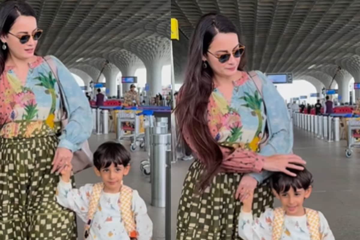 Watch: Dia Mirza’s Son Avyaan Wins Over Paparazzi With A Cute Goodbye Message