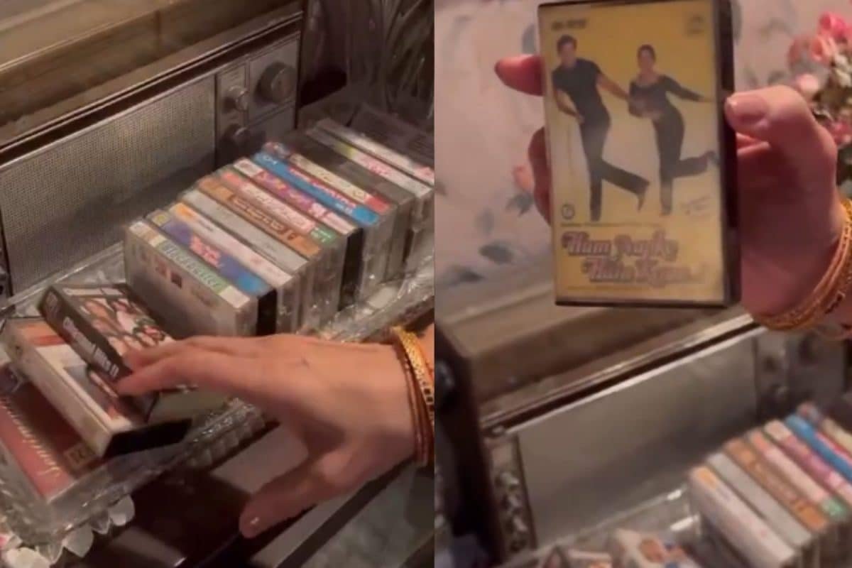 Madhuri Dixit Finds Hum Aapke Hain Koun Cassette. Fans, Feeling Nostalgic?