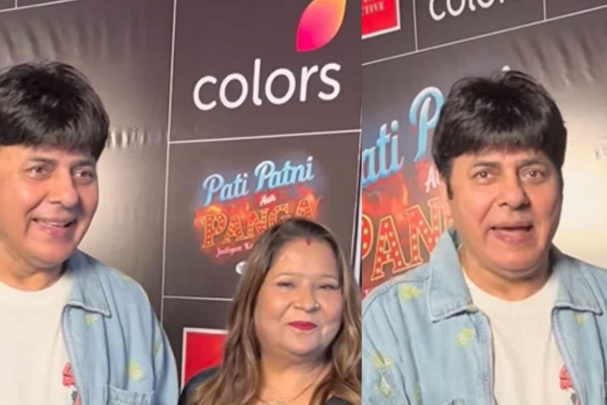 Sudesh Lehri Makes Rare Appearance With Wife Mamta At Pati, Patni Aur Panga Bash