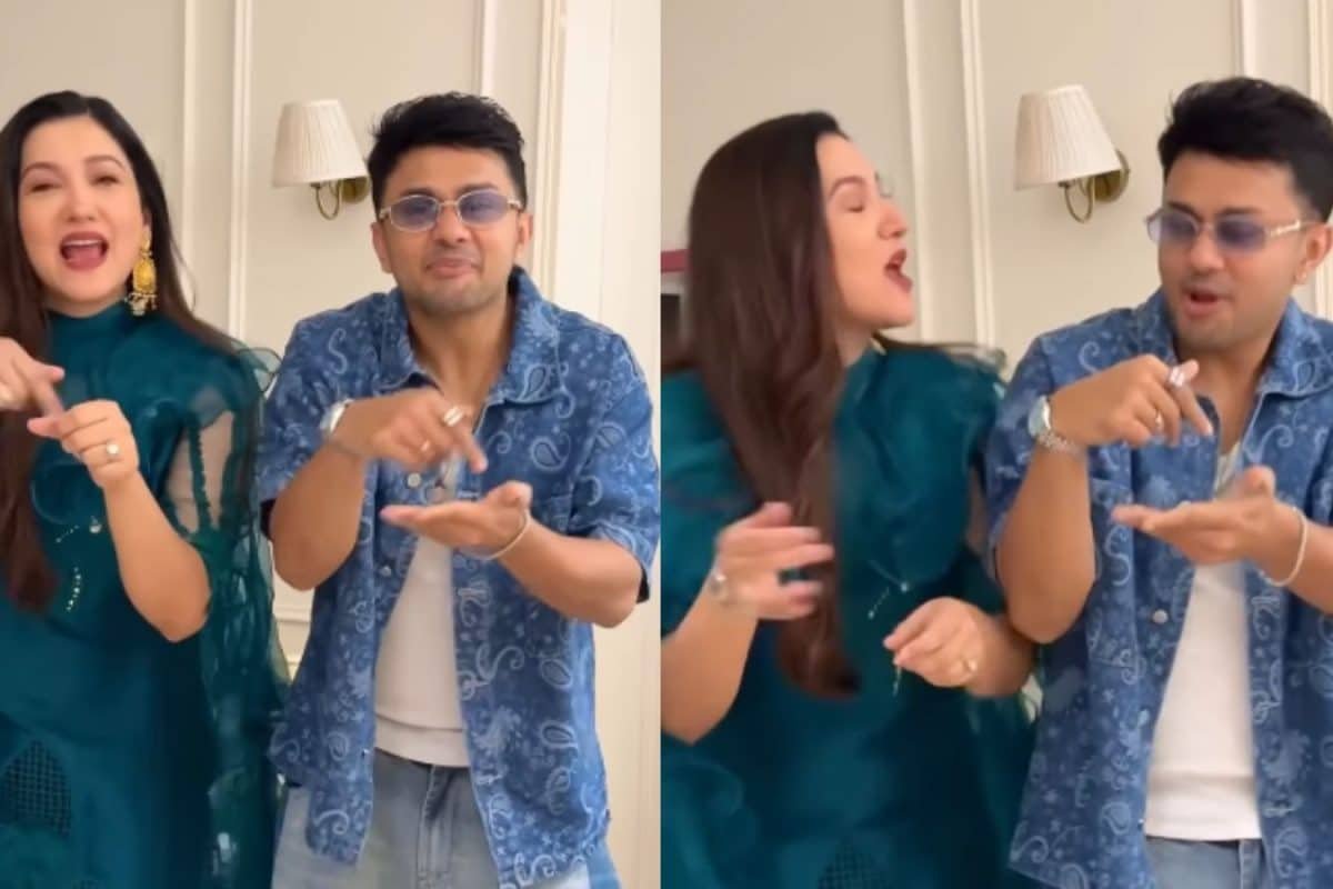 Watch: Gauahar Khan Recreates Viral ‘Chai Bana Aur Sabko Pila’ Meme With Awez Darbar