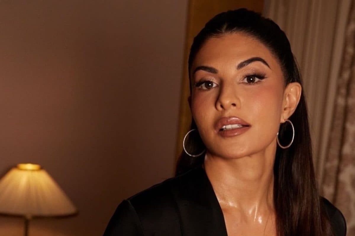 Jacqueline Fernandez Attends Paris Fashion Week In A Show-Stopping Black Dress