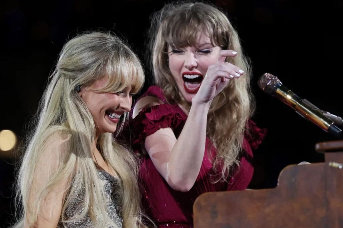 Sabrina Carpenter Gives Big Shoutout To Taylor Swift For The  Life Of A Showgirl