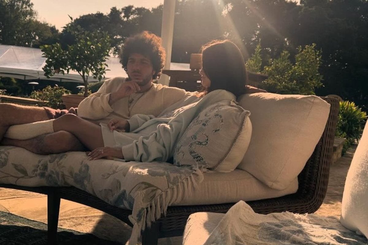 From Benny Blanco Pouring Champagne To Selena Gomez Writing Vows: NEW Pics From Their Wedding
