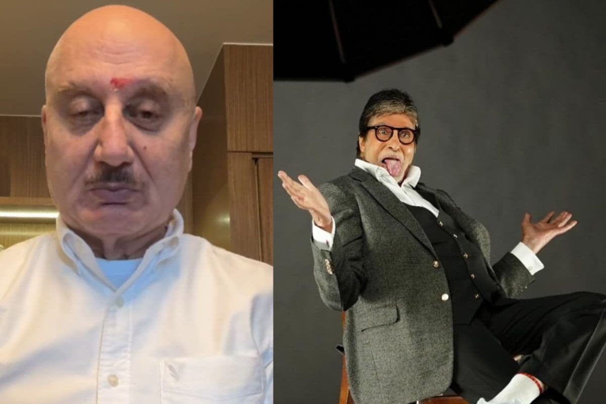 On Amitabh Bachchan’s Birthday, Anupam Kher Thanks Him For This Key Life Lesson