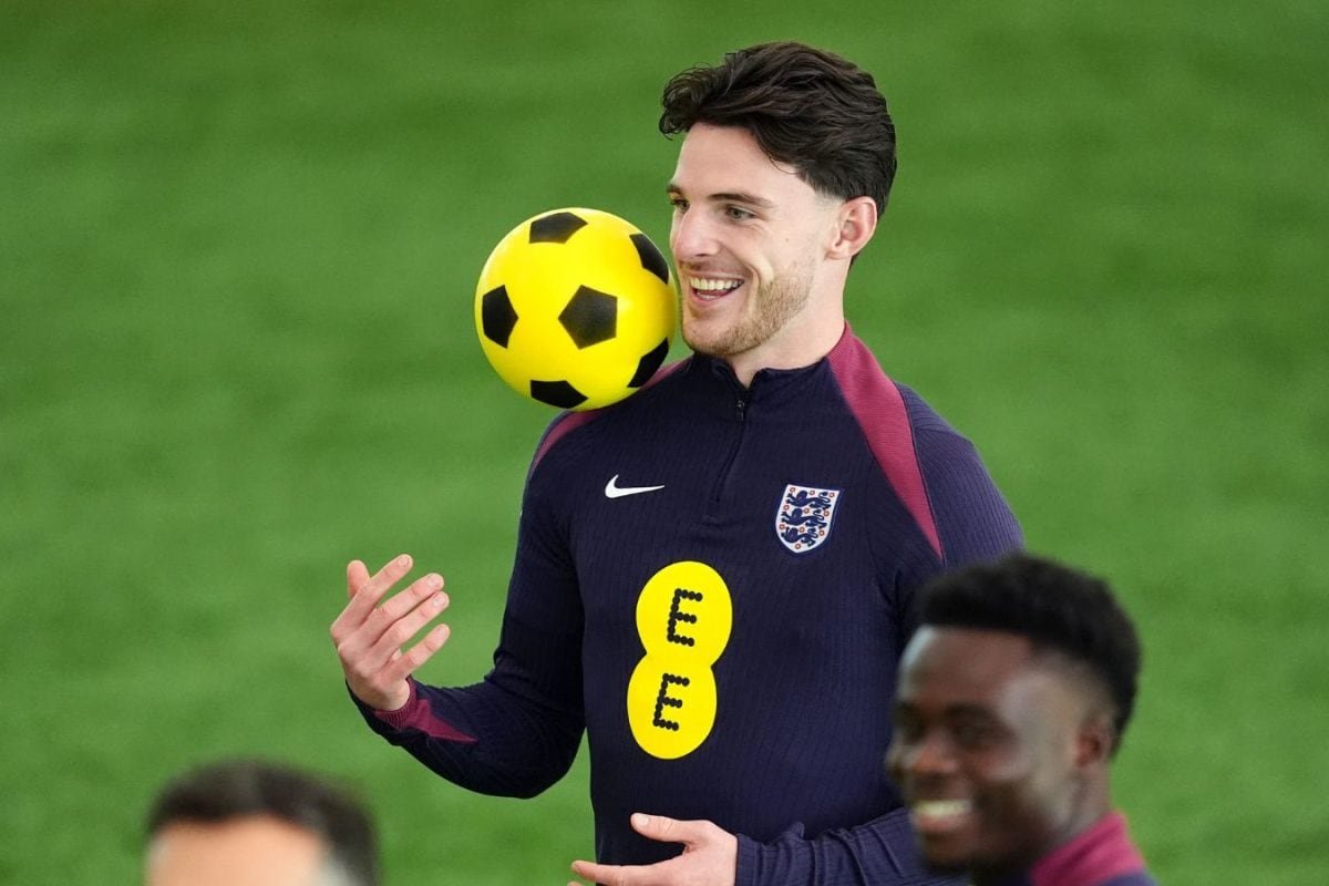 Declan Rice Focused On Serving As An All-Round Action Midfielder For England And Arsenal