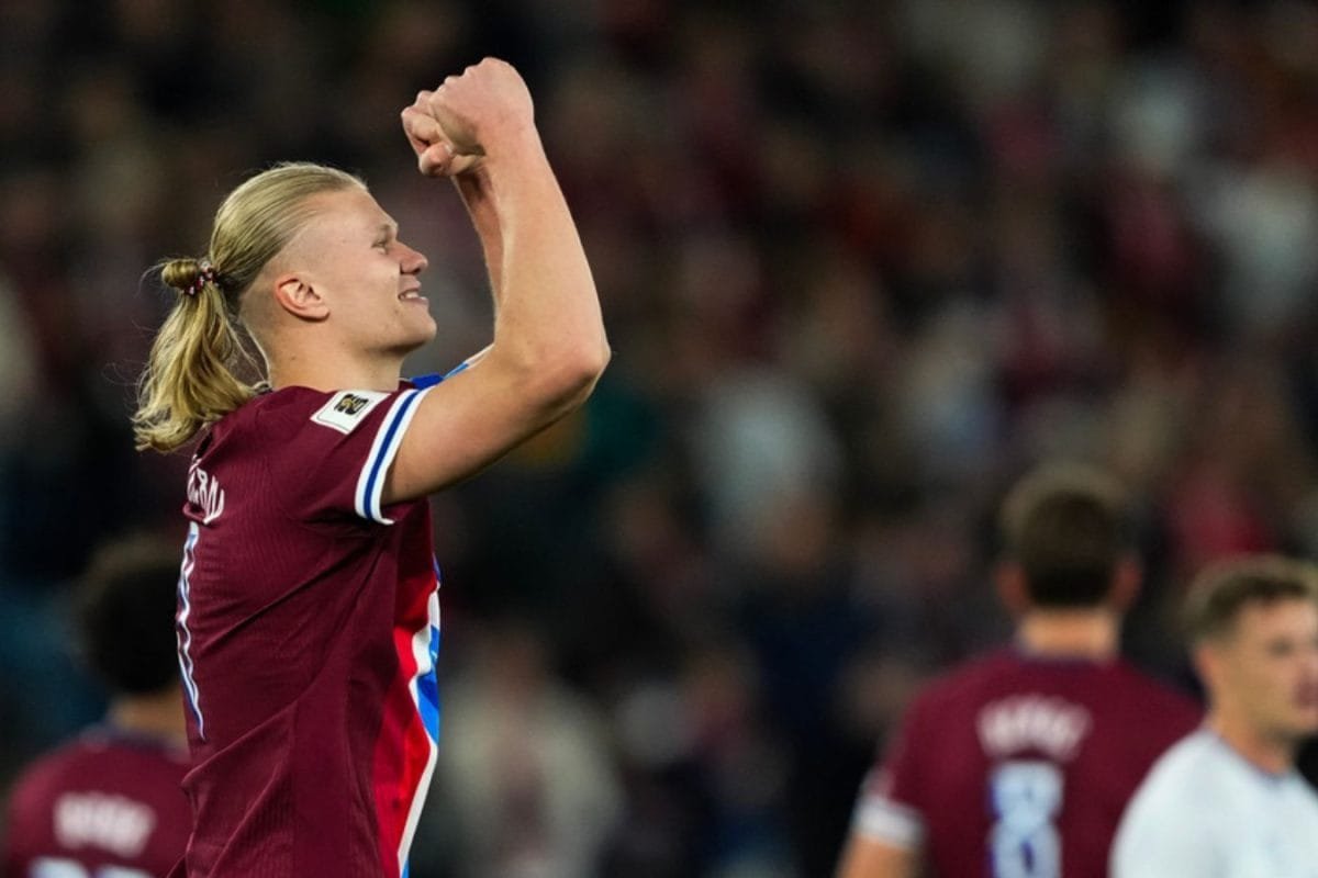 Quickfire Half-Century: Erling Haaland Reaches 50 Goal For Norway In...