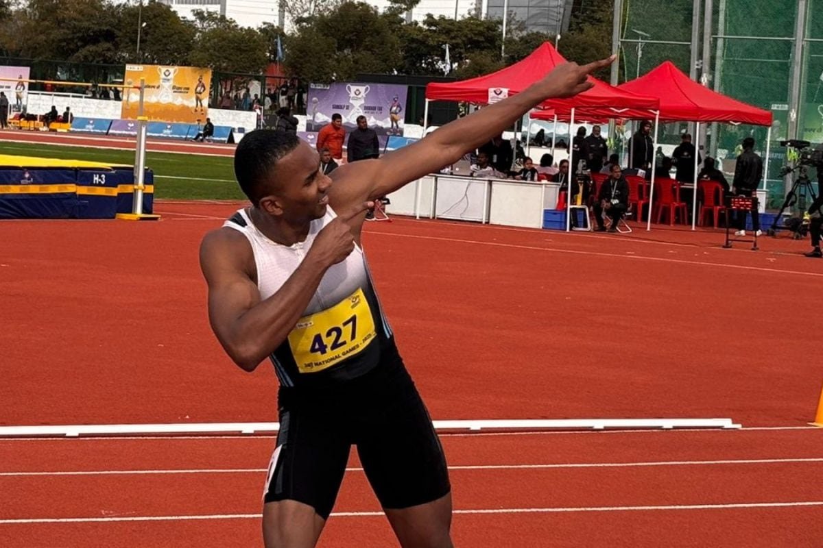 National Games: Animesh Kujur Levels Meet Record To Clinch 100m Gold