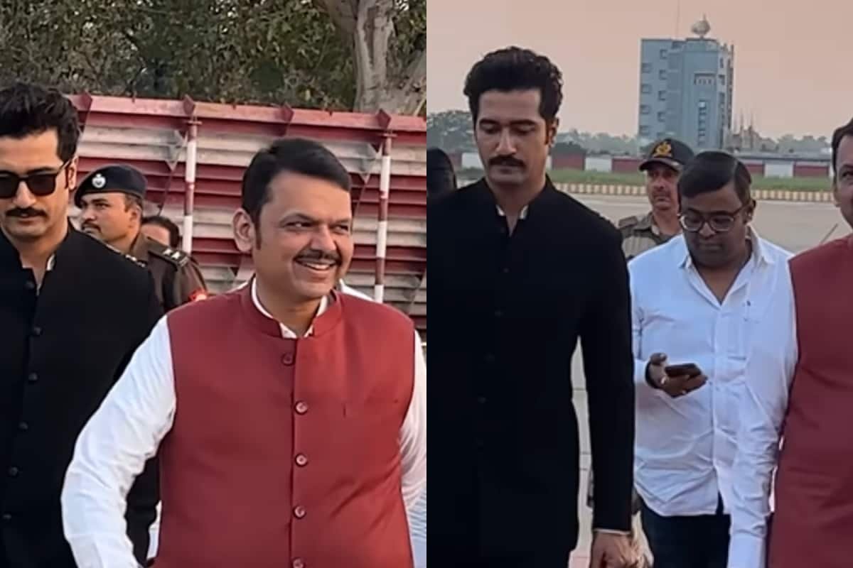 Vicky Kaushal Celebrates Chhatrapati Shivaji Maharaj Jayanti With Maharashtra CM Devendra Fadnavis Amid Chhaava success
