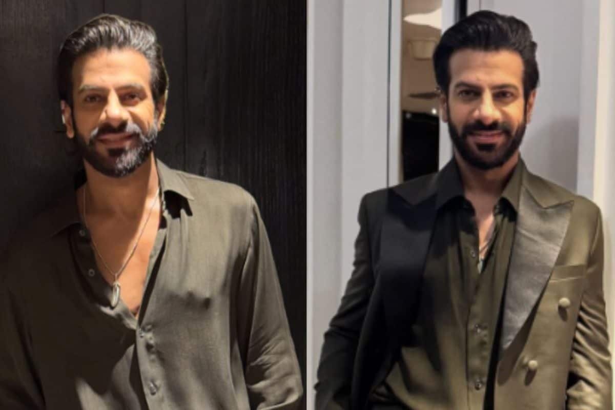 When Tuxedo Jacket Meets Bell Bottoms, Karan Veer Mehra Creates Fashion Magic Like No Other