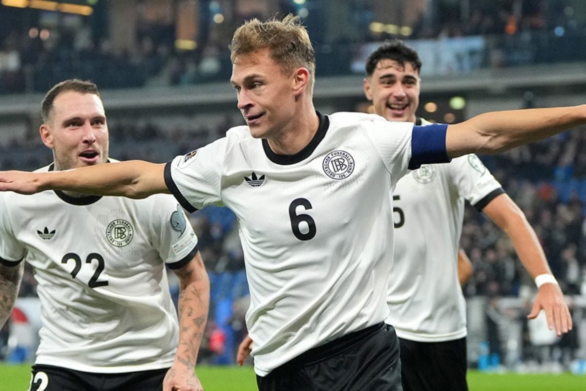 Watch| Joshua Kimmich Hits The Chopper After Brace As Germany Steamroll Luxembourg