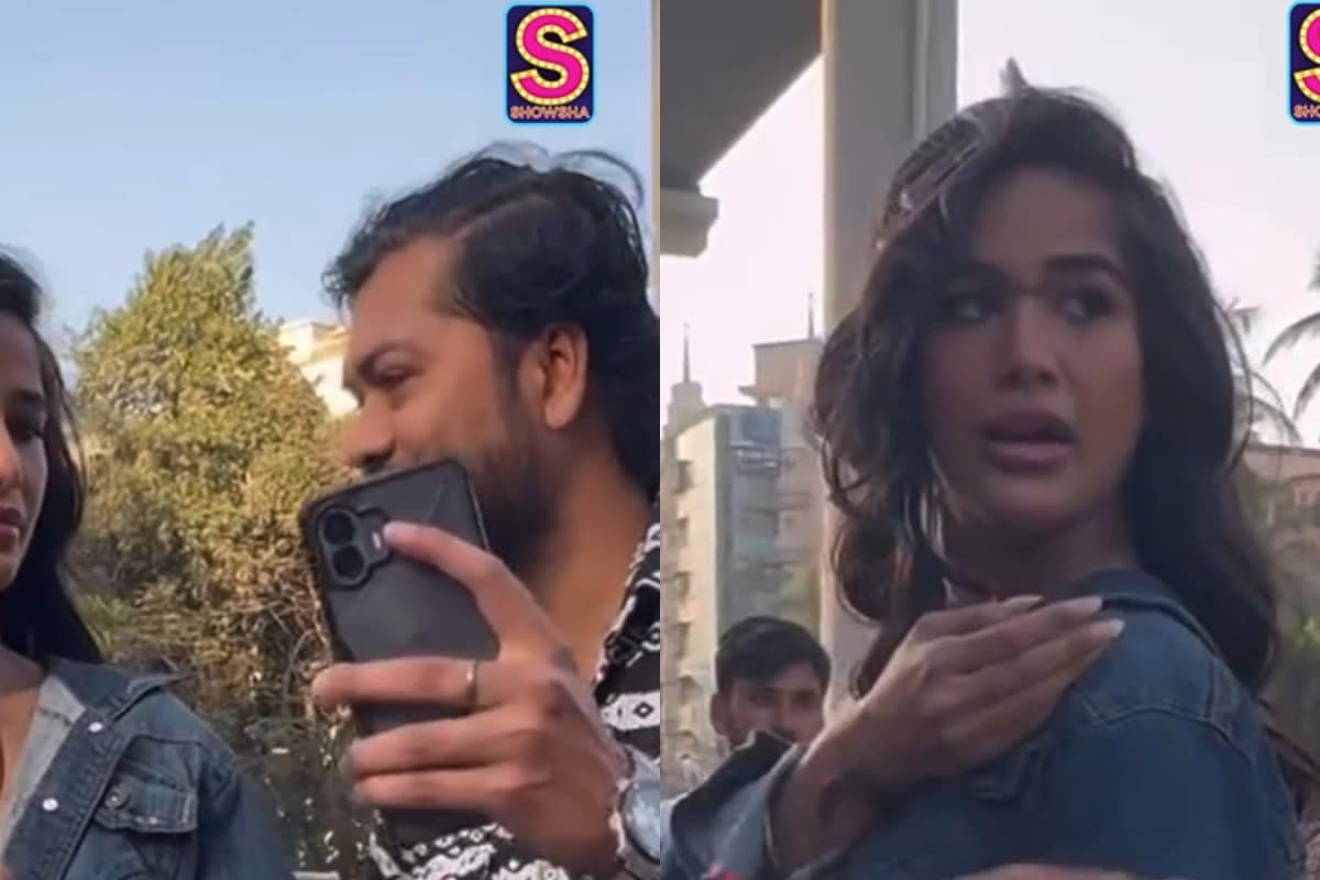 Poonam Pandey SHOCKED As Fan Tries To Forcibly Kiss Her; Video Goes Viral