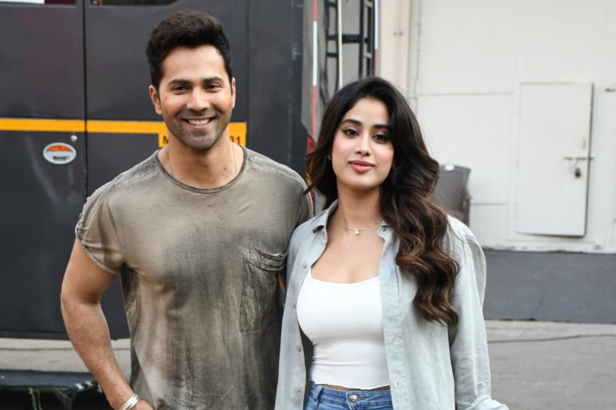 Varun Dhawan, Janhvi Kapoor Stun In Casuals On The Sets Of Sunny Sanskari Ki Tulsi Kumari | PHOTOS