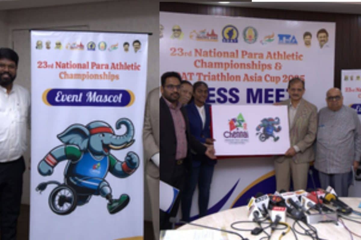 23rd National Para Athletics Championship Mascot Unveiled In Chennai