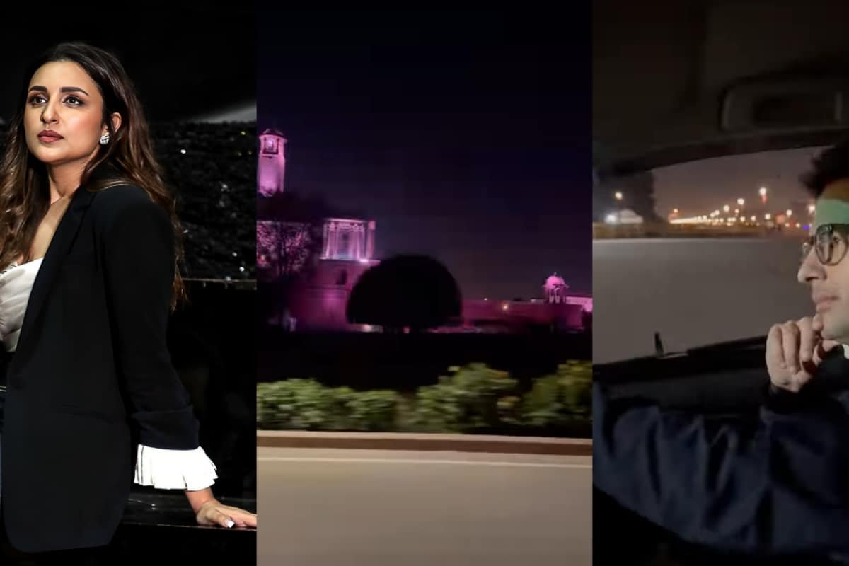 Raghav Chadha Takes Parineeti Chopra For A Late Night Drive Around Rashtrapati Bhavan | Watch