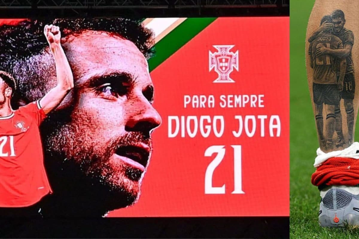 Para Sempre...: Diogo Jota And Brother Given Touching Tribute In Portugals Win Over Ireland